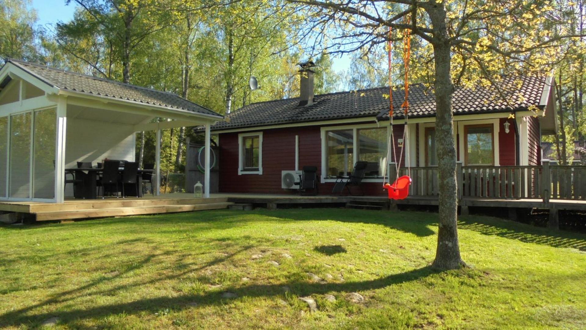 Minnebo Stuga Hässleholm Buitenkant foto